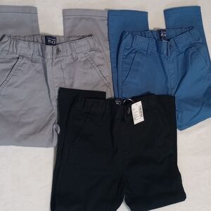 The Children's Place Casual Pants - Gray, Blue, Black